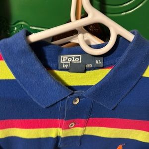Multi color polo. 2014 collection. Worn vary little great condition